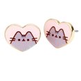 thumbnail image 2 of Pusheen Heart Earrings, 2 of 2