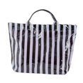 thumbnail image 2 of Bolsa de deporte impermeable de gran capacidad para gimnasio, playa o picnic. Blanco y negro, 2 of 9
