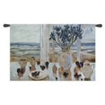 thumbnail image 1 of Fine Art Tapestries Late Afternoon Irises Wall Tapestry, 1 of 2