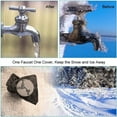 thumbnail image 6 of Lohuatrd 2/4Pcs Faucet Cover Reusable Easy to Install Winter Freeze Spigot Cover for Home Garden Outdoor, 6 of 7