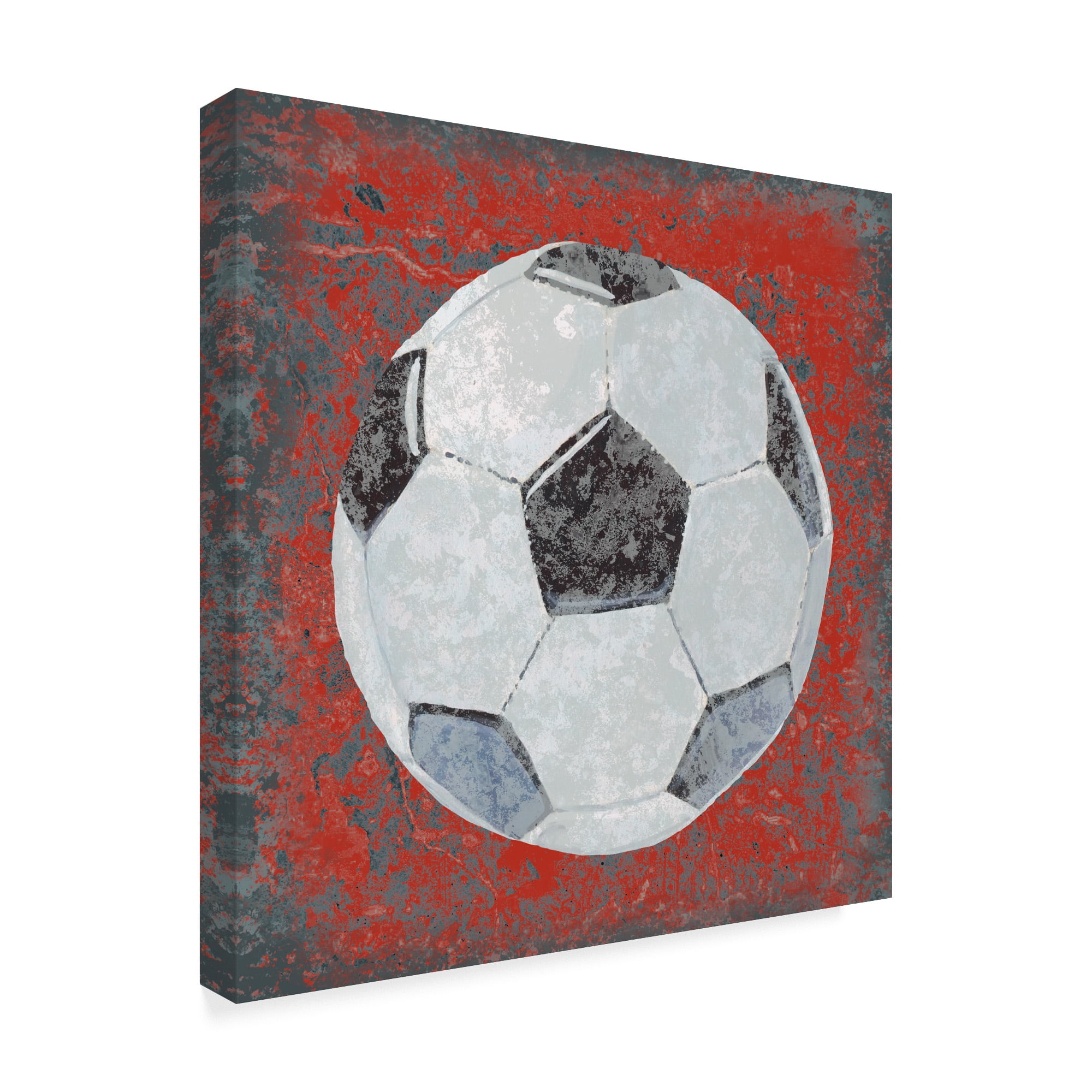 Trademark Fine Art 'Grunge Sporting IV' Canvas Art by Studio W