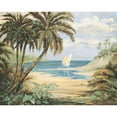 thumbnail image 3 of Brent, Paul 24x20 Black Modern Framed Museum Art Print Titled - Palm Bay, 3 of 5