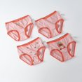 thumbnail image 3 of 2-10T Little Girls' soft and breathable Comfort Panty Briefs Toddler Undies Cotton Bikini Underwear Pack of 4, 3 of 7