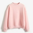 thumbnail image 6 of Women's Sweatshirts 2025 Fall Winter Long Sleeve Turtleneck Solid Basic Pullover Tops Sweatshirt for Women, 6 of 6