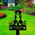 thumbnail image 2 of Handmadetneonsign Bernese Mountain Dog Memorial Metal With Stake, Bernese Mountain Metal Name Sign Stake, Dog Metal Stake Decor 45121, 2 of 5