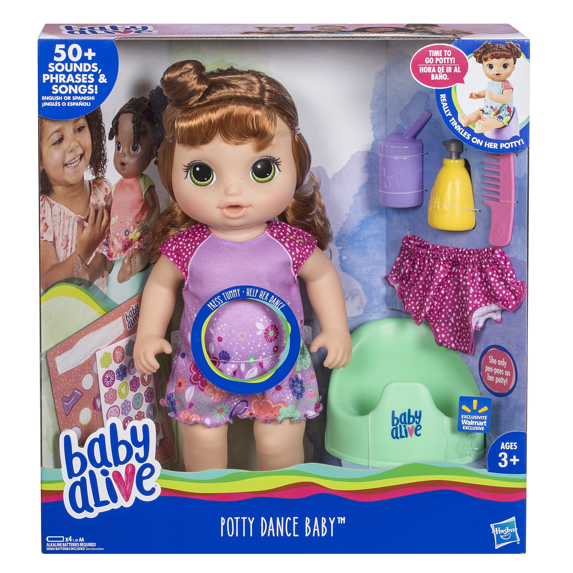 Baby Alive Potty Dance Talking Baby Doll Red Curly Hair Sites Unimi It ...
