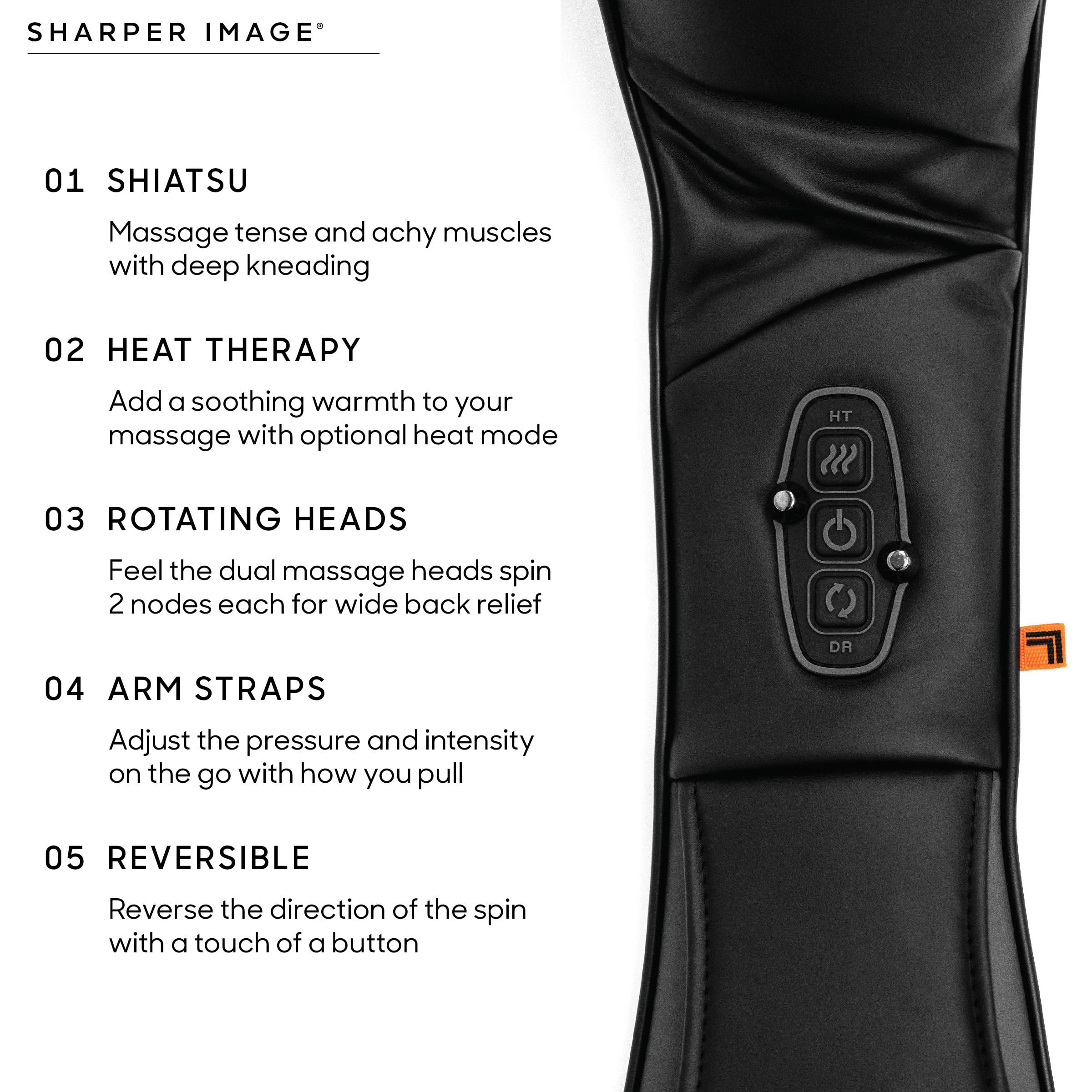 6593A NECK SHOULDER MASSAGER, 13.5X7.08IN PORTABLE RELIEVING THE BACK FOR  MEN RELIEVING THE WAIST WOMEN SKU…