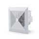 thumbnail image 1 of Ventilador Cuadrado, Blanco, Silencioso, Seguro, Fácil Instalación, Extractor De Ventilador De Techo, Persiana De Techo, Ventilador De Ventilación Serendint HA020995-00, 1 of 5