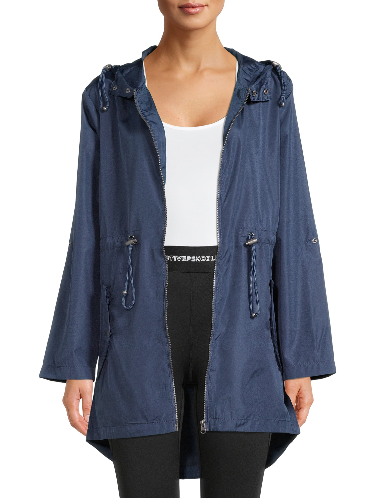 Big Chill Women's Packable Windbreaker Anorak Jacket