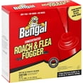 Bengal Indoor Insect Killer Spray, Concentrated Roach & Flea Fogger No Mess, No Odor, 2.7oz, 3