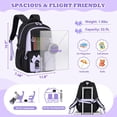 thumbnail image 6 of Gynky  School Backpack - 3Pcs Backpack Set Cute Bookbag Middle School Backpacks for Teens Bookbag School Bags 3 Set, 6 of 9