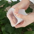 thumbnail image 4 of 3inch Nursery Pots,24 Pcs Thick Plastic Square Planter Pots,Flower Plant Container Seed Starting Transplanting Pots (Clear) Clear, 4 of 7