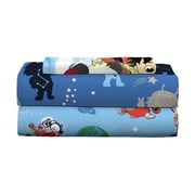 Ryans World Kids Red Titan Twin Sheet Set, Blue, Pocketwatch