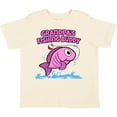 thumbnail image 3 of Inktastic Grandpa's Fishing Buddy (pink) Girls Toddler T-Shirt, 3 of 5