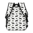 thumbnail image 4 of Fotbe Border Collie Dog Pattern Casual Backpack for School, Travel, and Outdoor Activities - Durable, Lightweight, and Comfortable, 4 of 5