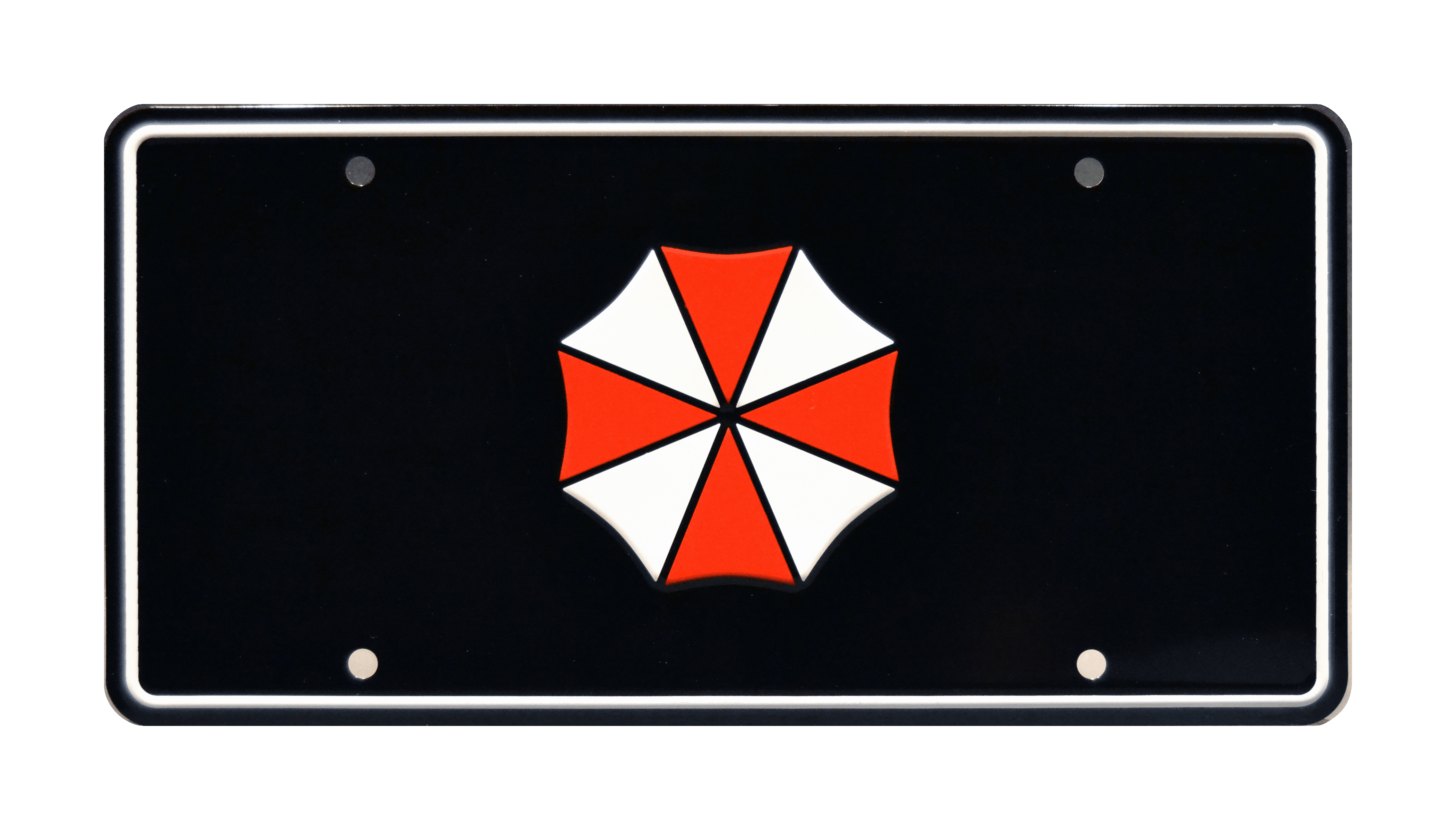 NOT Umbrella Resident Evil License Plate 6 X 12 