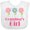 AA-White, variant on Inktastic Grandma's Girl Grandaughter Girls Baby Bib