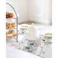 thumbnail image 4 of Vintage Beach Coastal Kitchen Dish Towels for Drying Dishes Set of 4, Nautical Shell Starfish Coral Summer Waffle Weave Microfiber Hand Tea Bathroom Towels Quick Dry & Absorbent Towel 12x12, 4 of 7