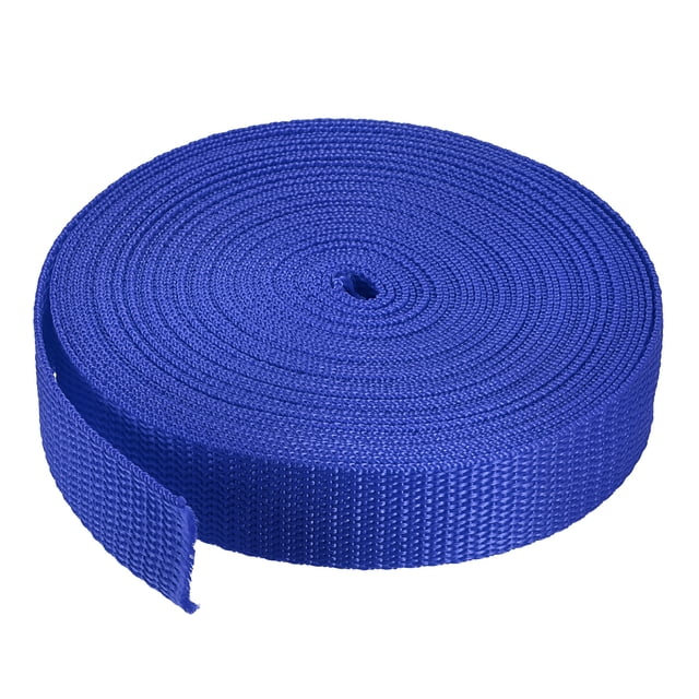 Uxcell Polypropylene Webbing Strap 1" 10 Yards Navy Blue Strapping Band