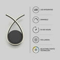 thumbnail image 4 of Artika Gamma Modern LED Wall Sconce 5 CCT Black Accent Lighting, 4 of 9