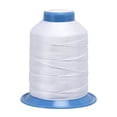 thumbnail image 1 of Unique Bargains White Bonded Polyester Thread, Extra-strong 710 Yards 420D/0.45mm, 1 of 4