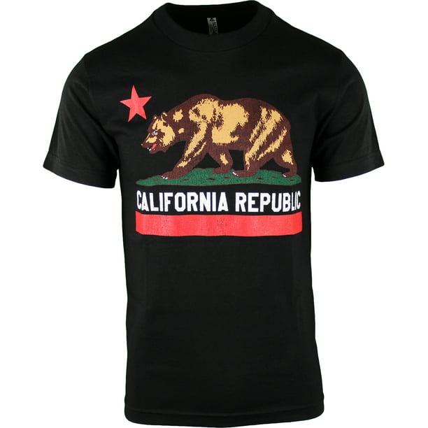 Califronia Republic Vintage Mens Shirt Cali Flag Tee (3XL, CA Republic) - Walmart.com
