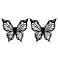 thumbnail image 5 of Butterfly Eyeliners Stencils Great Winged Tip Look Eyebrow Eyelashes Eyeshadow Guide Templates Tool Eye Makeup Tool, 5 of 8