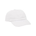 thumbnail image 3 of Top Headwear Youth Washed Twill Cap - White, 3 of 5