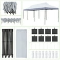 thumbnail image 3 of Hommow 10' x 30' Pop up Canopy Tent Outdoor Tents for Parties with Roller Bag and 8 Sand Bags, 3 of 7