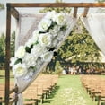thumbnail image 2 of Xingzhi Faux Roses Artificial Flower Backdrop Home Office Bouquet Decoration, 2 of 5