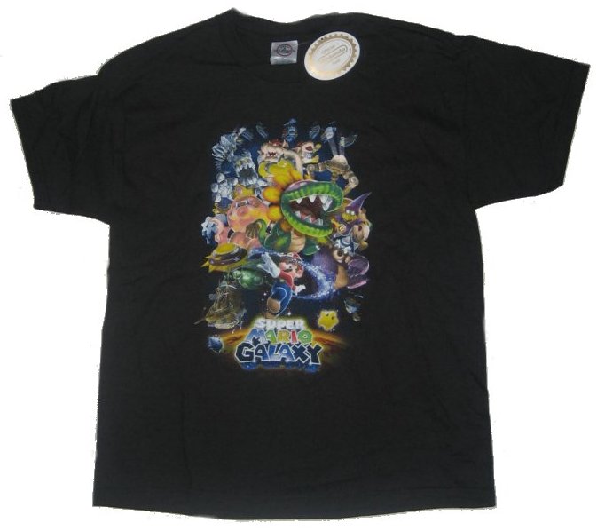 super mario galaxy shirt