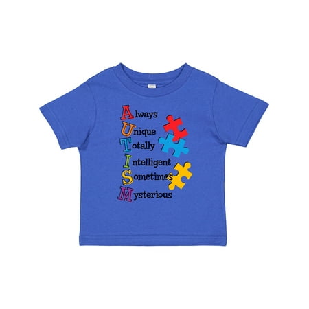 

Inktastic Autism Acrostic Gift Toddler Boy or Toddler Girl T-Shirt