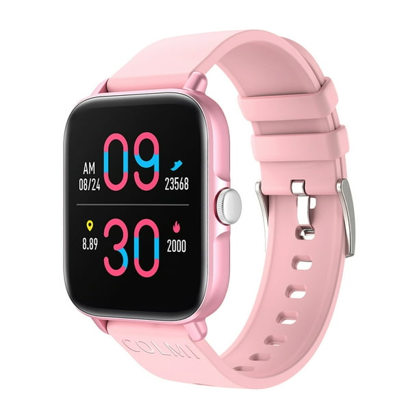 Pulsera inteligente COLMI P28 Plus Pulsera inteligente Reloj deportivo 1.69'' TFT Pantalla táctil BT Call Health Monitor Múltiples modos deportivos Batería de larga duración Compatible con Androi