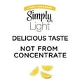thumbnail image 2 of Simply Non GMO Less Sugar Lemonade Light Fruit Juice, 52 fl oz Bottle, 2 of 13