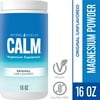 Natural Vitality CALM Magnesium Powder Supplement for Stress Relief, Unflavored, 16 Ounces