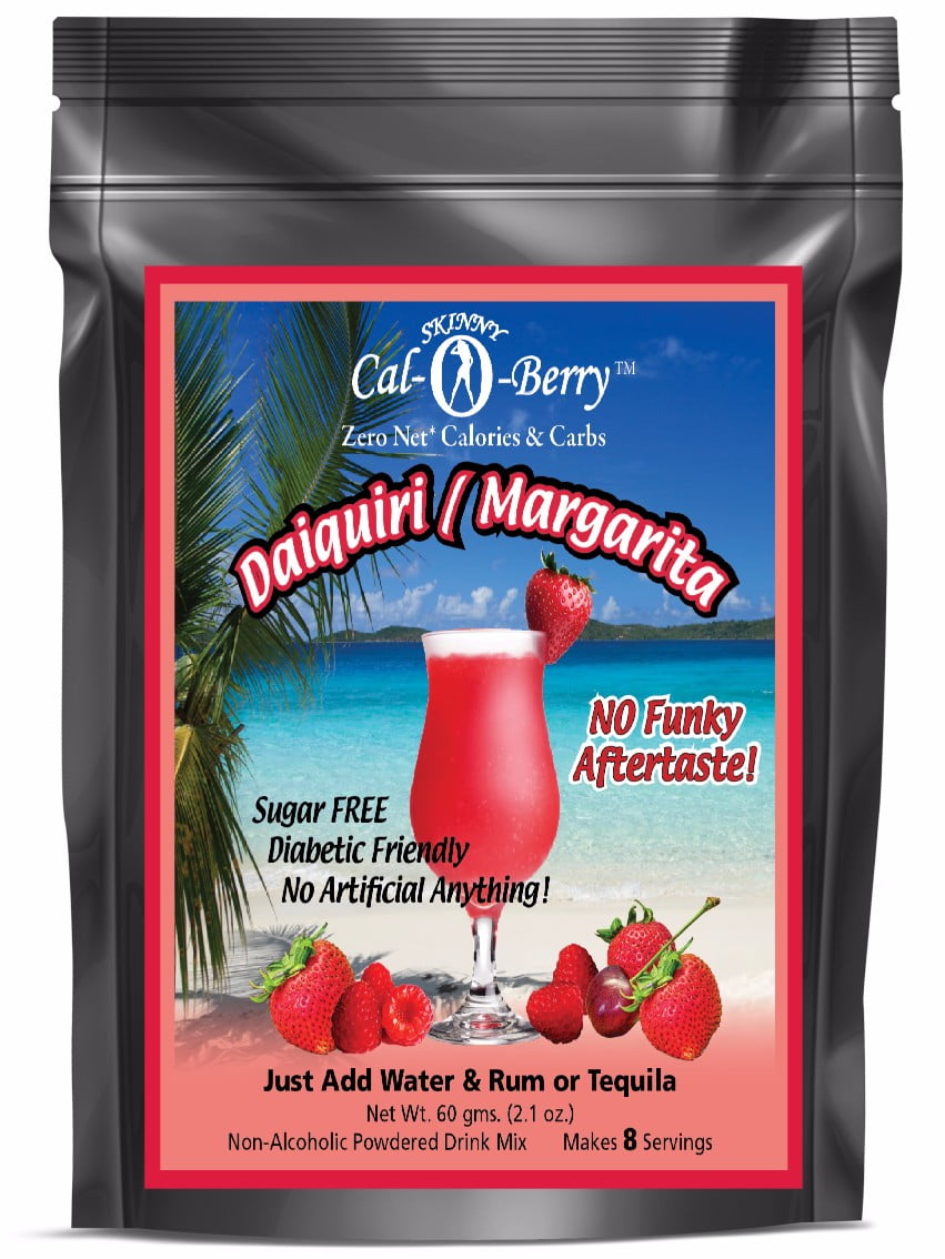 Skinny Cal-O-Berry (TM) Zero Calorie All Natural Strawberry Daiquiri Margarita Cocktail... by Private Label