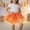 F-44Orange, variant on ZHOGXU Big Kids Girls Skirt Elastic Waist Color Block Comfortable Stylish Mesh Tutu Skirts With Lights For Carnival Party And Daily Wear Hot Pink One Size