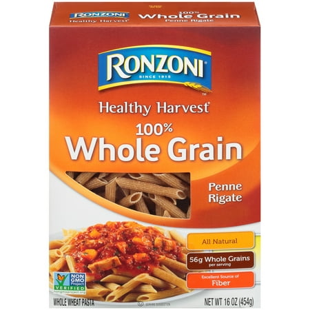 UPC 033400065041 product image for Ronzoni Healthy Harvest 100% Whole Grain Penne Rigate, 16 oz. Box | upcitemdb.com