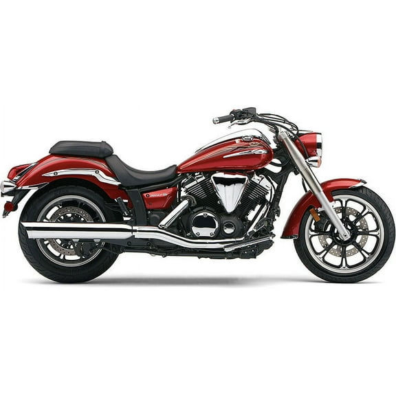 Cobra Boulevard Round End Chrome Slip-On Mufflers (2215)