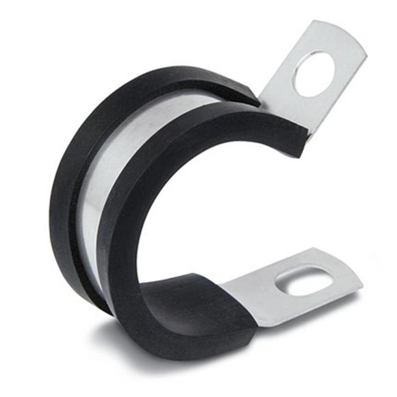 KMC Stampings COL3609Z1 2.25 in. Medium Duty Clamp With Epdm Rubber Cushion - 25 Pieces