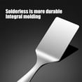 thumbnail image 6 of Steak Spatula, Meat Turner, 304 Stainless Steel, Short Handle, Flat Head, for High Temperature Frying, Barbecue Grilling, and Kitchen Flipping, by FAJHHA, 6 of 7