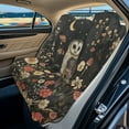 thumbnail image 2 of Xoenoiee Owl Mushroom Moon Flower Print Waterproof Backseat Cover Waterproof Rear Bench Towel Seat Covers, Car Seat Protector for Gym Swimming, Universal Fits for Truck Van and SUV, 2 of 7