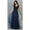 Navy Blue Blue, variant on Juniors Womens Special Occasion A-line Embroidered Dress