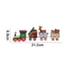 thumbnail image 2 of Tren navideño de madera pintado, decoración navideña, regalo para niños, juguetes, adorno de mesa navideño, 2 of 5