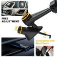thumbnail image 4 of JP 2PCS Mini Car Crash Cymbal, Car Air Vent Decoration, Fits All Vehicle Types, Sliver & Gold, 4 of 8