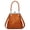 Pu Brown, variant on NCY Women's Kiss Lock Crossbody Bag PU Leather Kiss Clasp Purse Handbags Crossbody Shoulder Bags Hobo Tote Purses Wallet