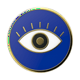 thumbnail image 4 of PopSockets Adhesive Phone Grip and Kickstand with Swappable Top - Enamel Evil Eye, 4 of 7