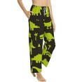 thumbnail image 2 of Bingfone Pajamas For Women,Cute Cartoon Dinosaurs Pajama Pants With Pockets-X-Large, 2 of 9