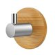 thumbnail image 1 of 4 Piezas Gancho Adhesivo Gancho de Pared Gancho Autoadhesivo Baño Cocina Oficina Puerta, Color Madera, 4,9*3,1 cm, 1 of 4