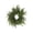 B, variant on UNLLLL Mini Candle Ring Wreath, Artificial Greenery Christmas Table Centerpiece, Plastic Garland for Candles 3 to 4 Inch, for Mantel Shelf and Holiday Table Decor, A